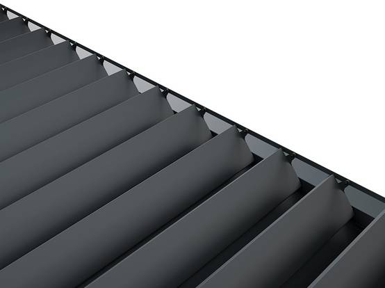 Pergola Bioclimatique Autoportée Motorisée 12m² 3x4m Gris Anthracite STELLAR - Eclairage Intégré - Image 10
