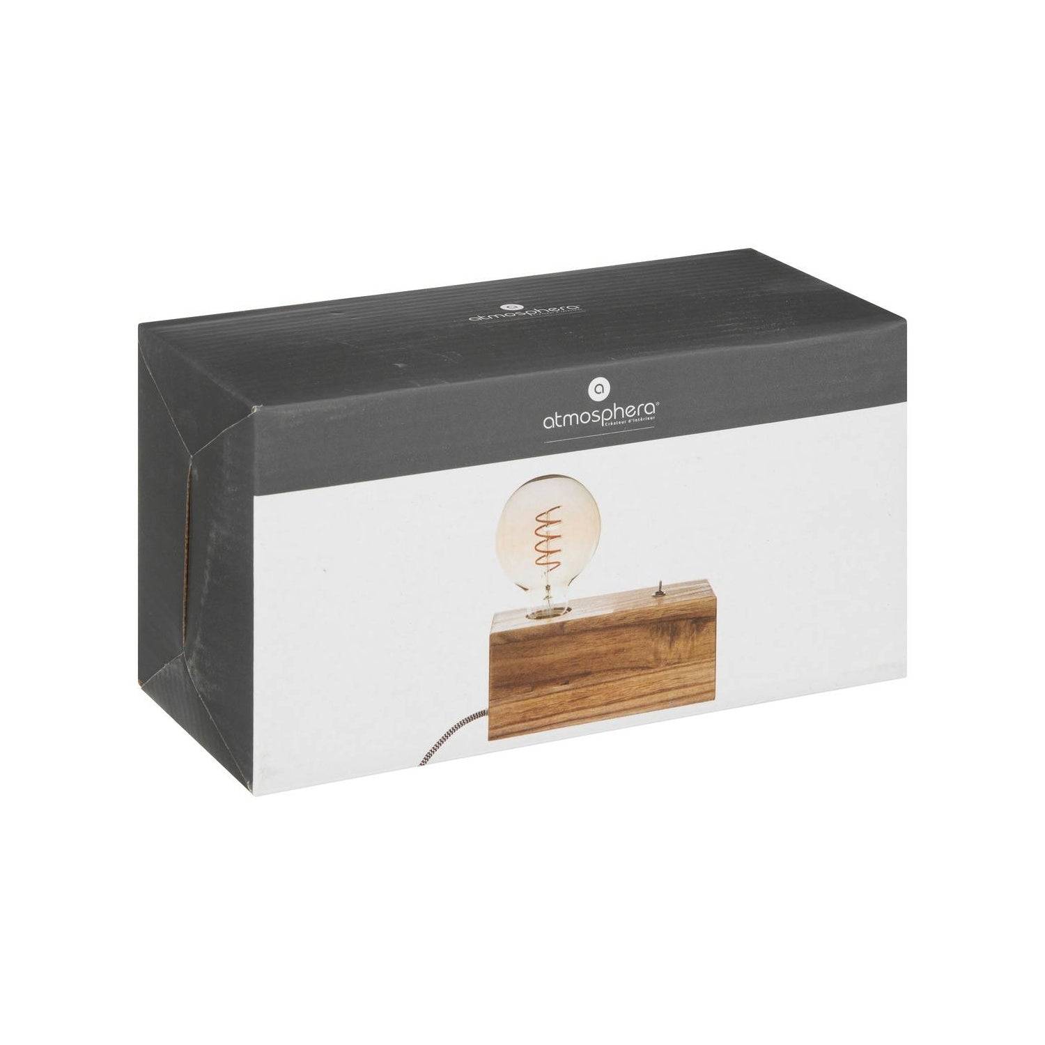 Lampe Socle Tibu Beige H9cm - Image 2