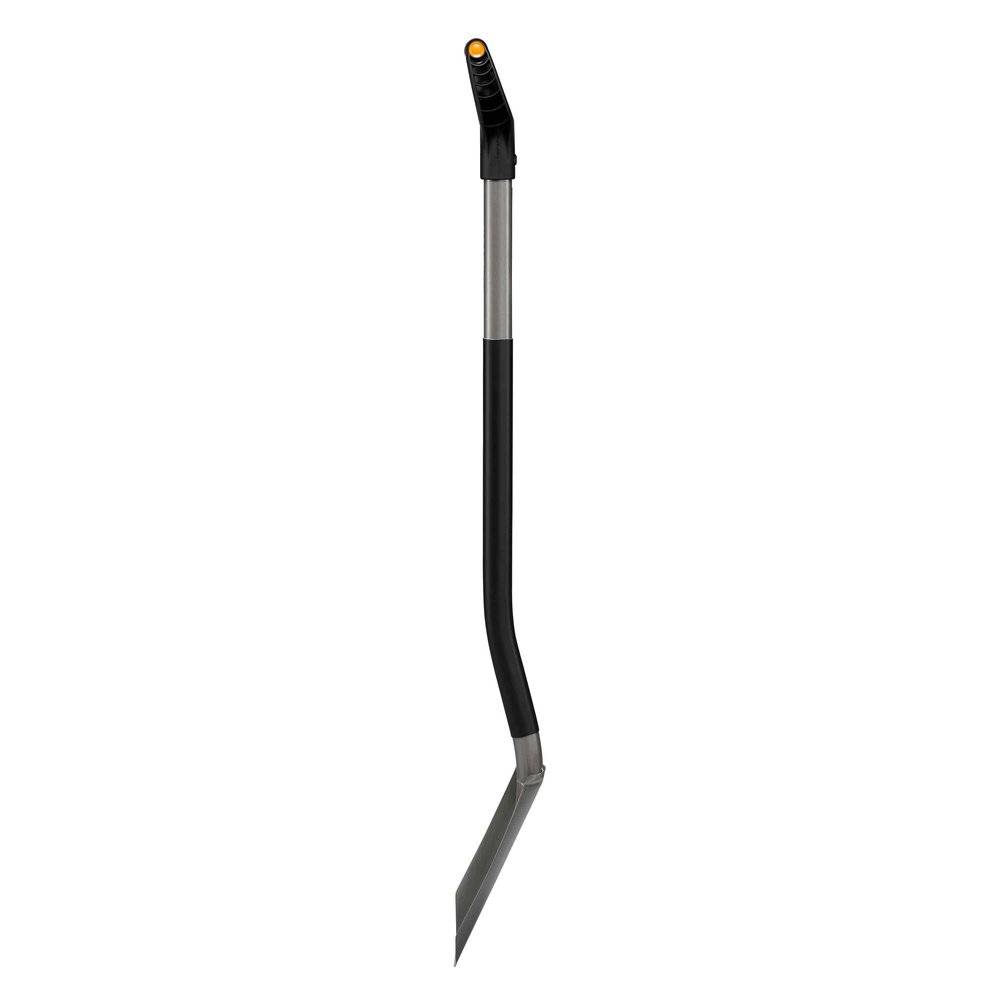 Fiskars - Bêche à bord pointu Ergonomic (grise)
