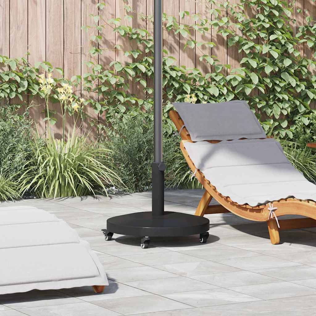 Maison Chic - Pied De Parasol - Base De Parasol Noir 48 x 48 x 32.5 cm g1392 - Image 2