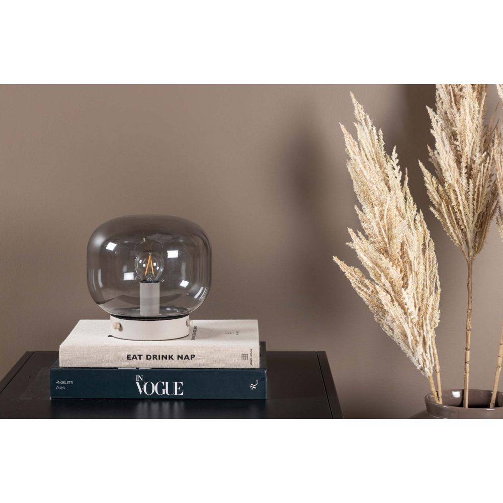 Venture Home - Lampe à poser en acier et verre Bollonelie - Image 2