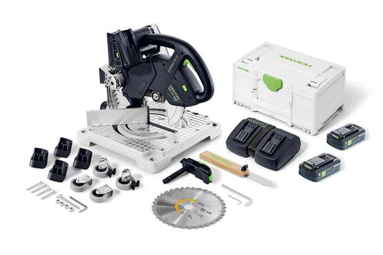 Scie à onglets sans fil SYMMETRIC SYMC 70 4,0 EBI-Plus | 577464 - Festool - Image 1