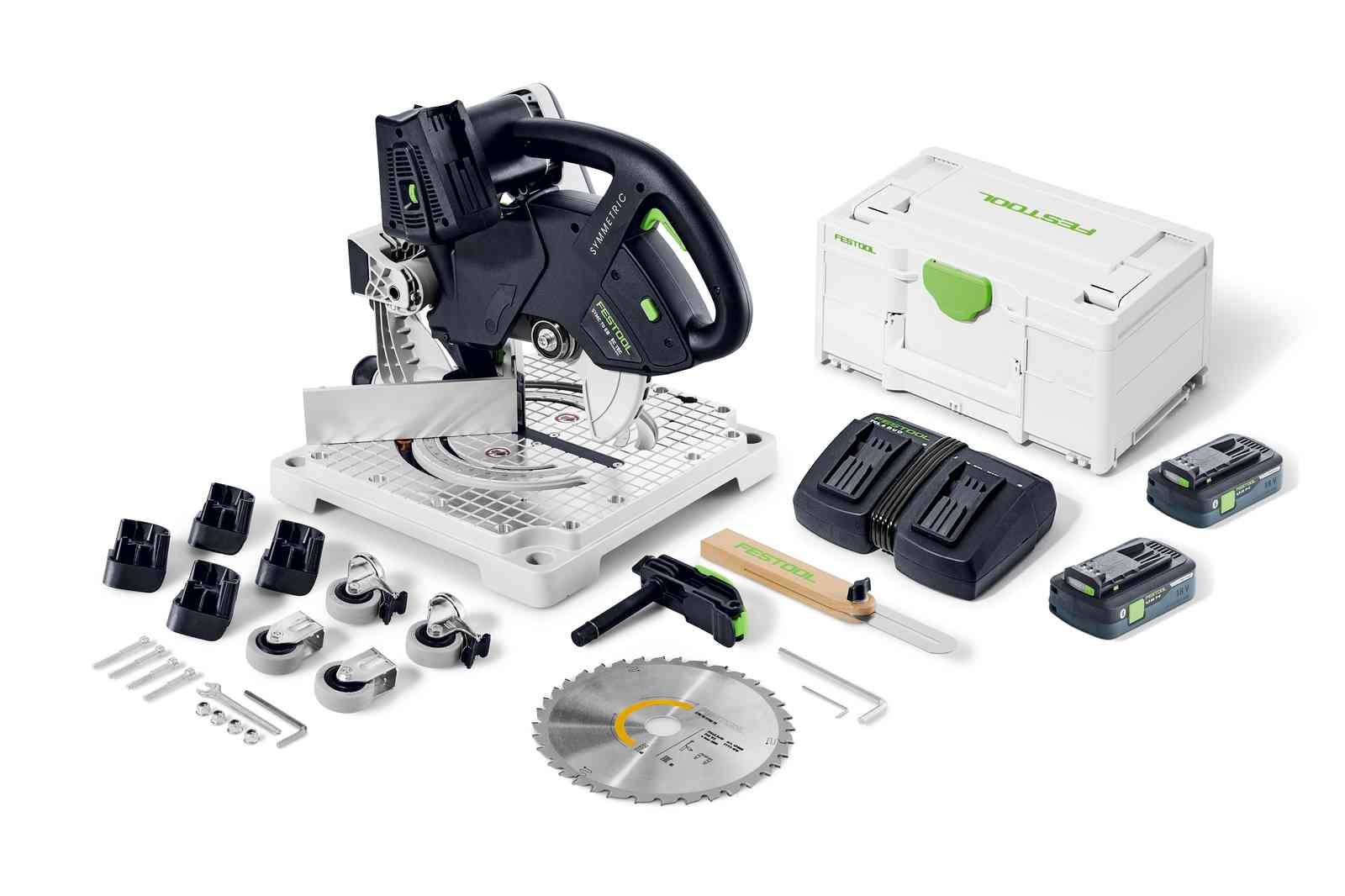 Scie à onglets sans fil SYMMETRIC SYMC 70 4,0 EBI-Plus | 577464 - Festool - Image 1