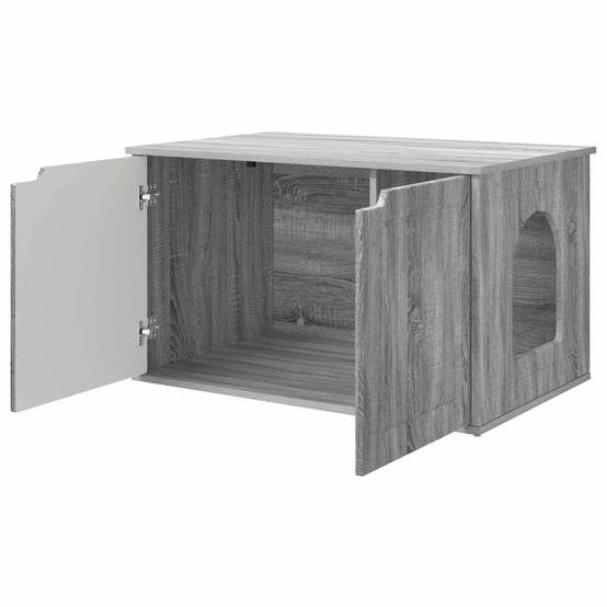 Chatiere bois gris 85 x 55 x 50,5 cm - Prolenta premium p370.2 - Image 5