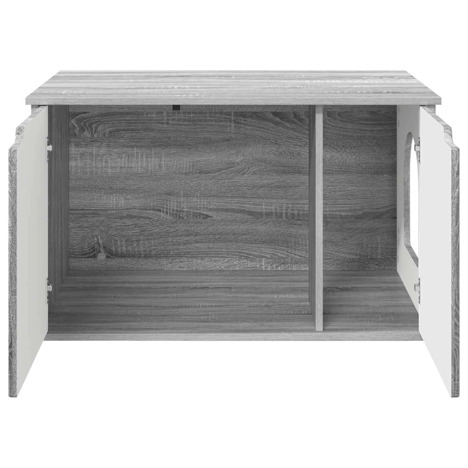 Chatiere bois gris  85 x 55 x 50,5 cm  - Prolenta premium p370.2 - Image 6
