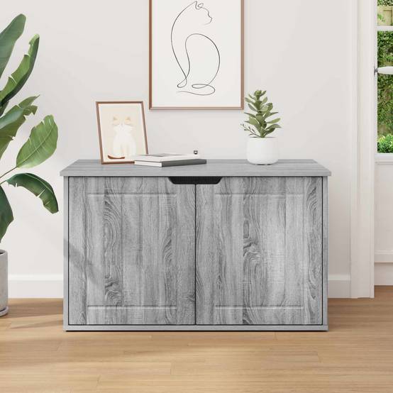 Chatiere bois gris 85 x 55 x 50,5 cm - Prolenta premium p370.2 - Image 4