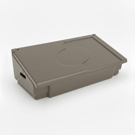 Coffre de jardin 50l-plast'up rotomoulage - Imagen 1