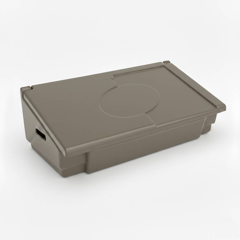 Coffre de jardin 50l-plast'up rotomoulage - Imagen 1