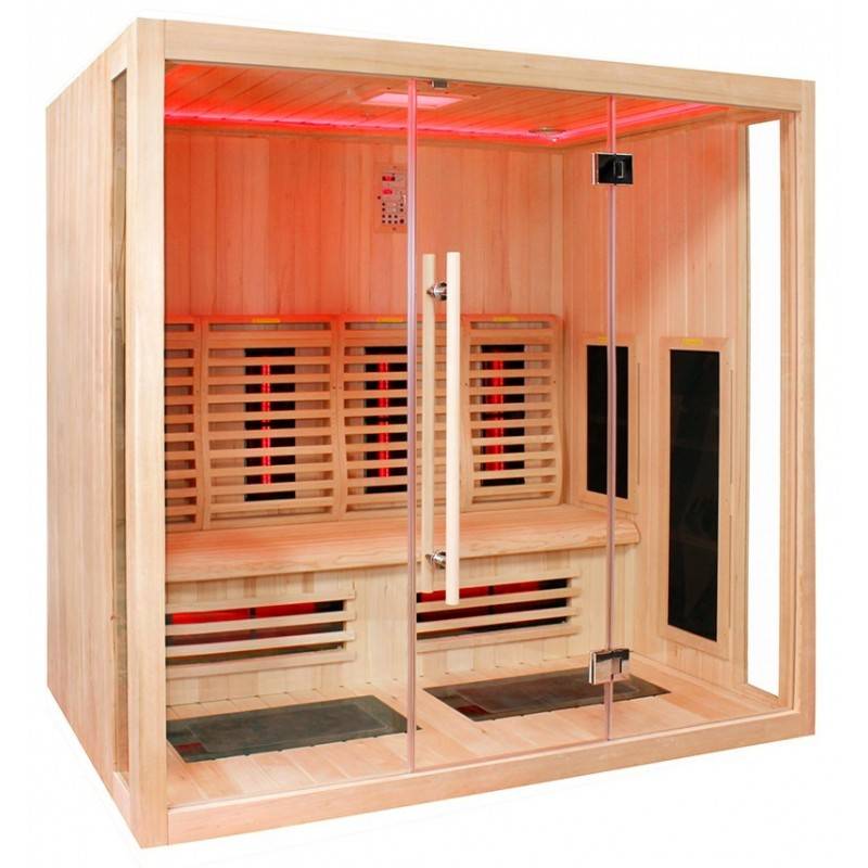 Sauna Infrarouge Boreal® Signature - 200 à Spectre Complet - 200x135x205 - Image 2