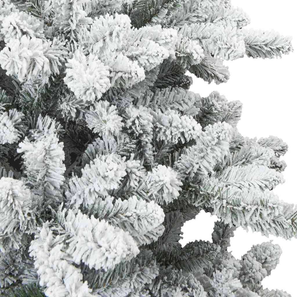 ComfortXL - Sapin Artificiel 150 cm Blanc 519 Branches, Pack Déco Complet avec Lumières LED et Boules – ComfortXL Outdoor Living - Image 8