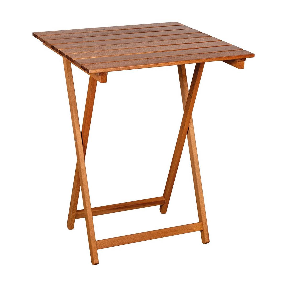 Italiadoc - Table pliante 60 x 60 cm en bois - Imagen 1