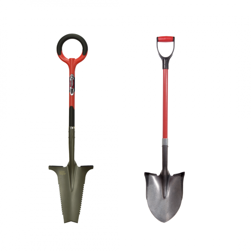 ROOTSLAYER  | Pack RootSlayer™ | Noir | Adulte | RootSlayer™ + RootSlayer Pelle à rebords™ | Jardin | Acier de carbone- VENTEO - Image 1