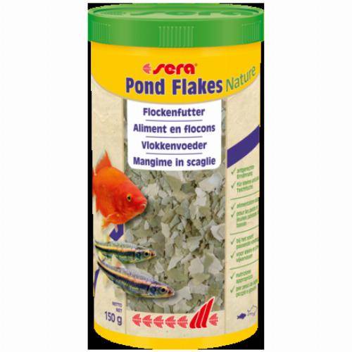 Sera - Sera - Nourriture pour Petits Poissons Pond Flakes Nature SERA - 1,6kg - Imagen 3