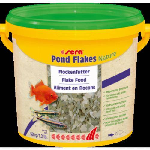 Sera - Sera - Nourriture pour Petits Poissons Pond Flakes Nature SERA - 1,6kg - Imagen 1