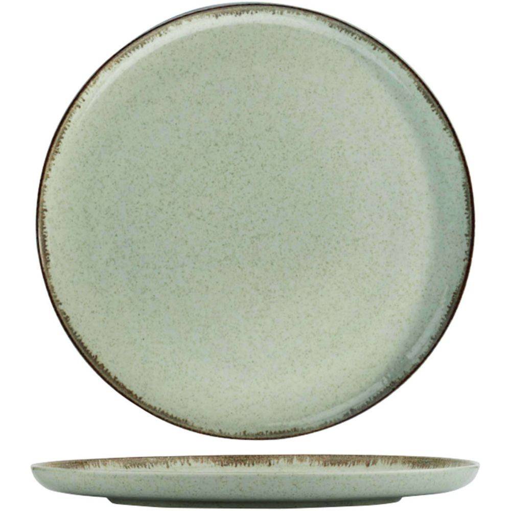Hanah Home - Service de table en porcelaine Point 24 pièces Vert - Imagen 3