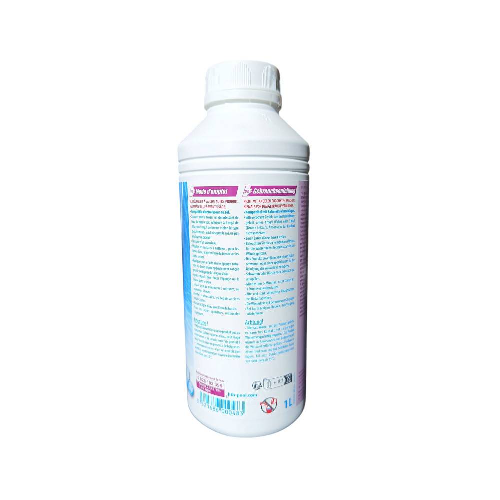 Gel nettoyant ligne d'eau piscine hth BORKLER Gel - 1 litre - Imagen 3
