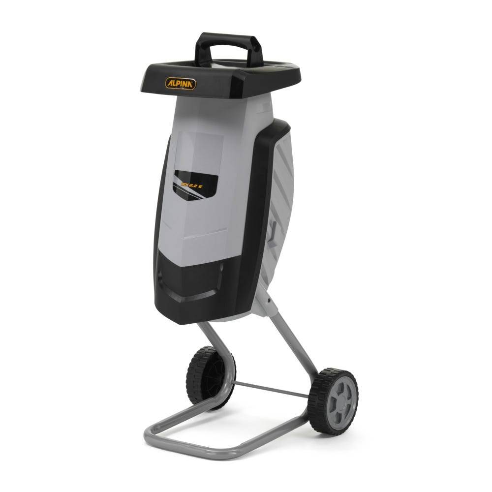 Alpina - Broyeur de végétaux électrique ACH 2.2 E, Moteur 2,2 kW, Capacité 40 mm avec lames réversibles et sac textile inclus - Alpina - Image 3