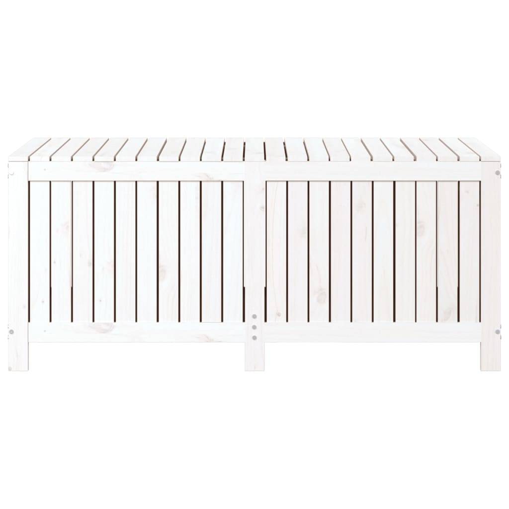 Coffre de jardin bois de pin blanc 147 x 68 x 64 cm - PANGIVO - Image 6