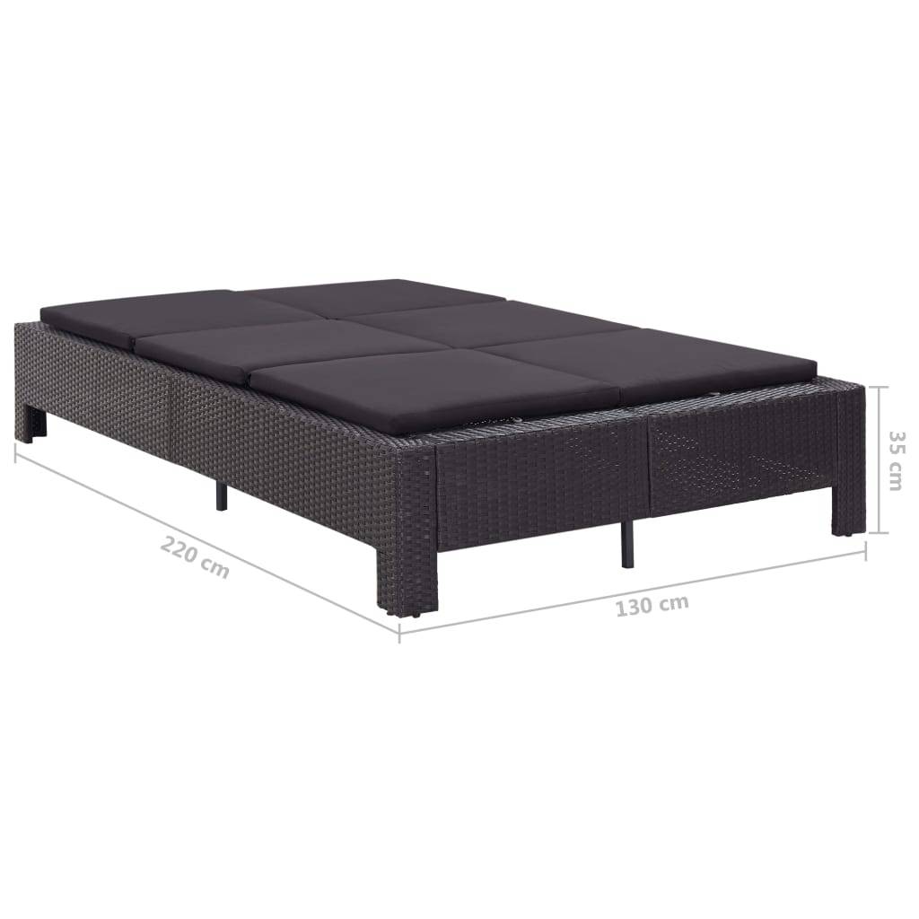 Prolenta Premium - Chaise longue pliante/transat Sigril Vert 200 X 55 X 6 cm - P87209V - Image 7