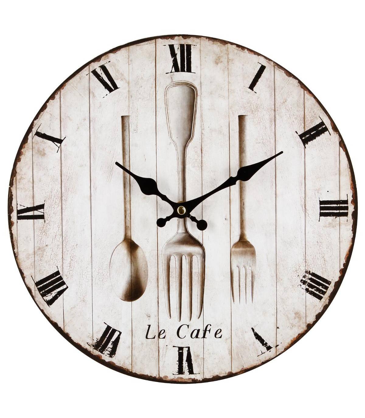 Pendule murale en Bois D 28 cm - Imagen 1