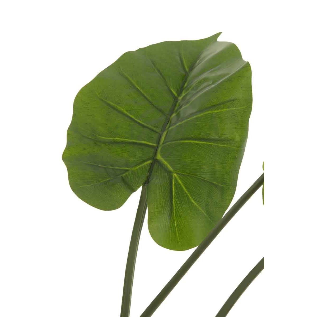 Plante Artificielle "Taro Sauvage" 123cm Vert - Image 2