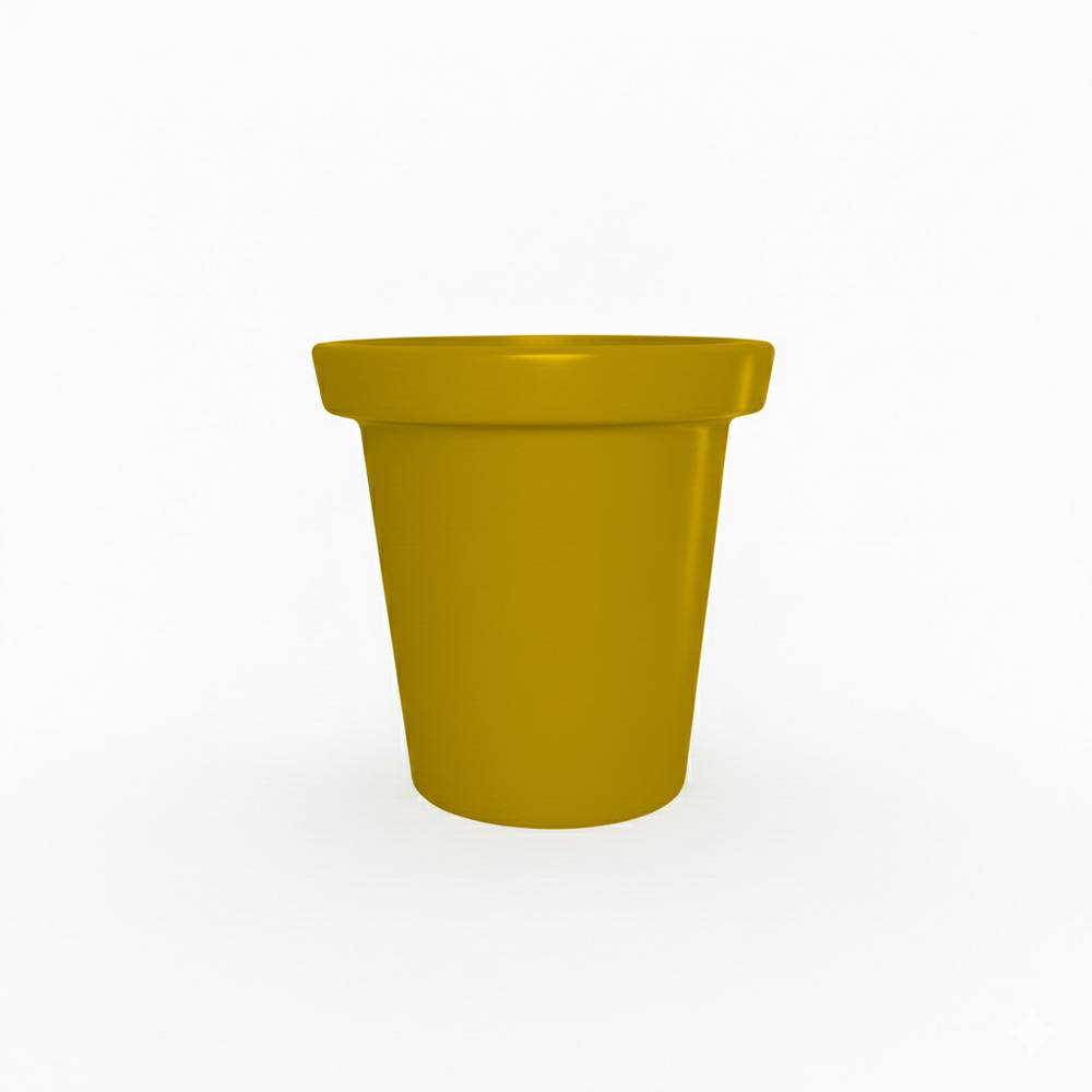Pot de fleurs 75l delight - plast'up rotomoulage - Image 1