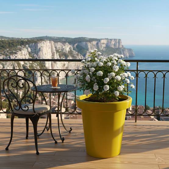 Pot de fleurs 75l delight - plast'up rotomoulage - Image 4