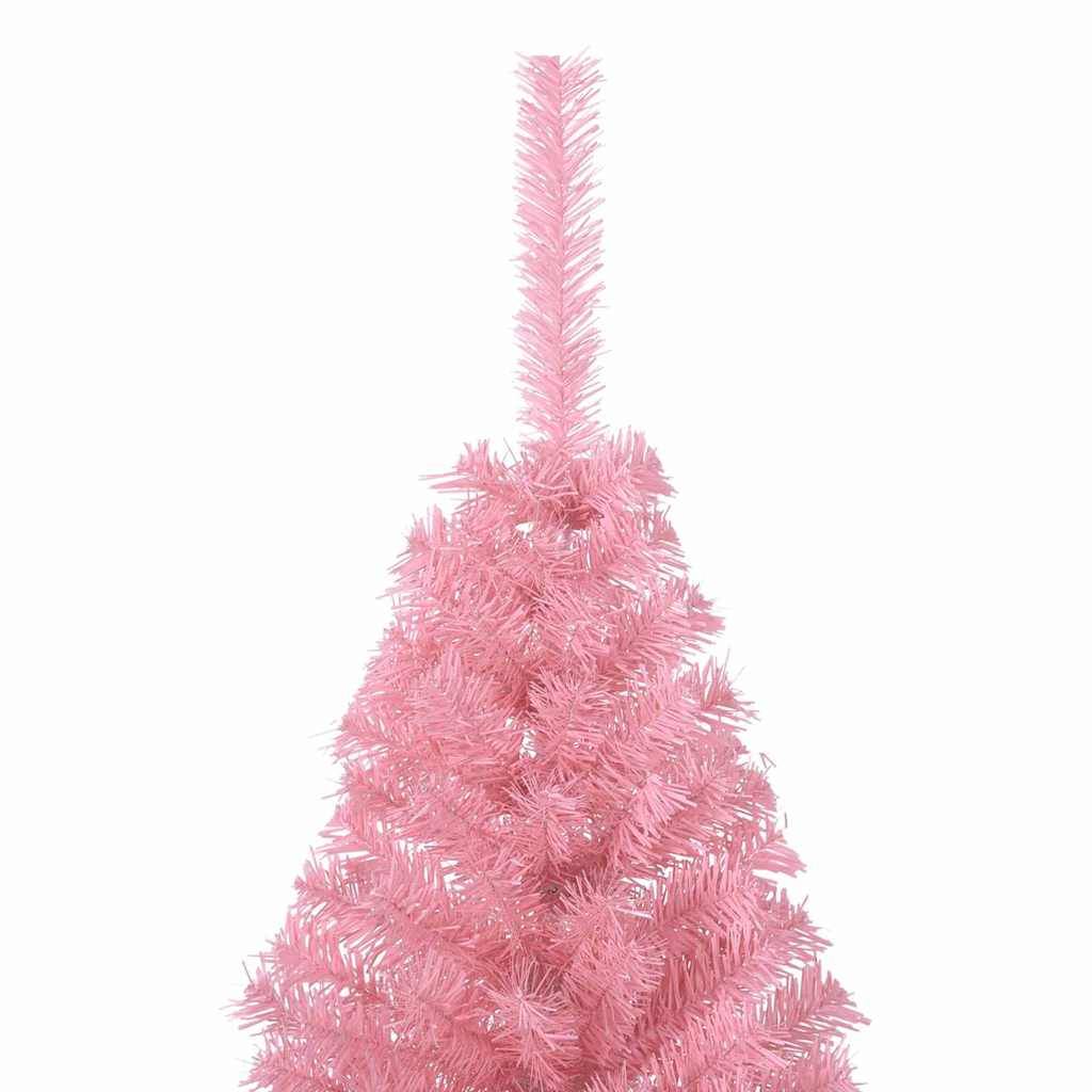 Vidaxl - Sapin de Noël artificiel pré-éclairé Rose 150 cm PVC vidaXL 3397059 - Image 8
