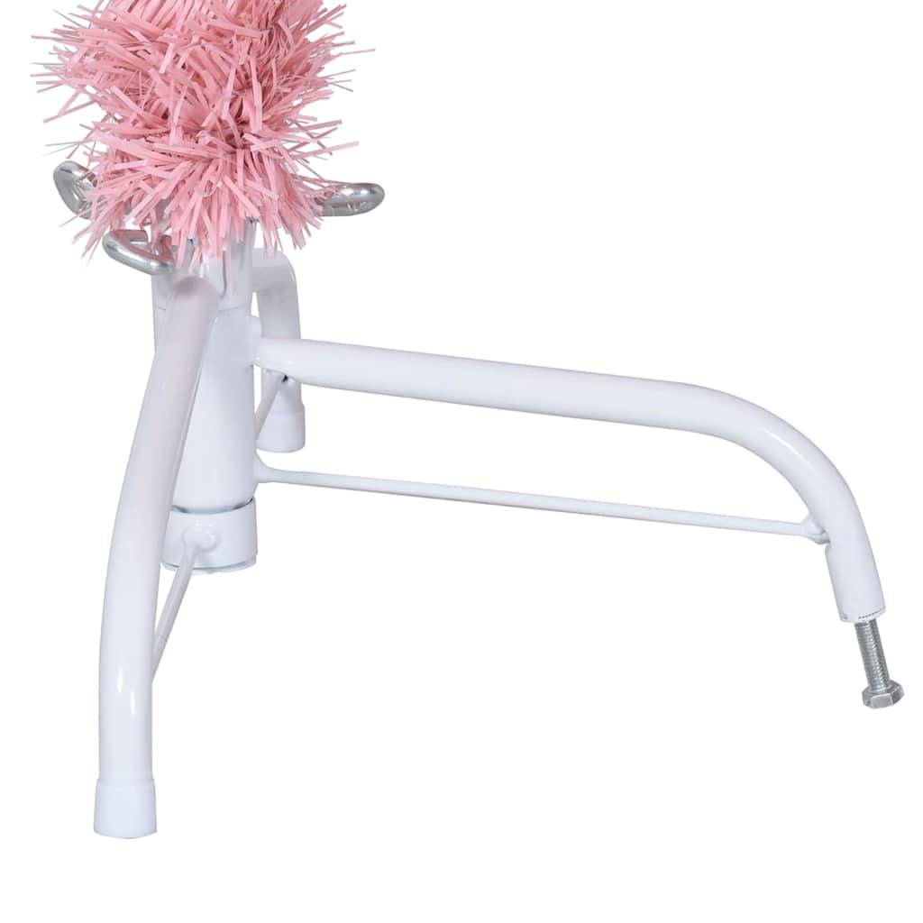 Vidaxl - Sapin de Noël artificiel pré-éclairé Rose 150 cm PVC vidaXL 3397059 - Image 10