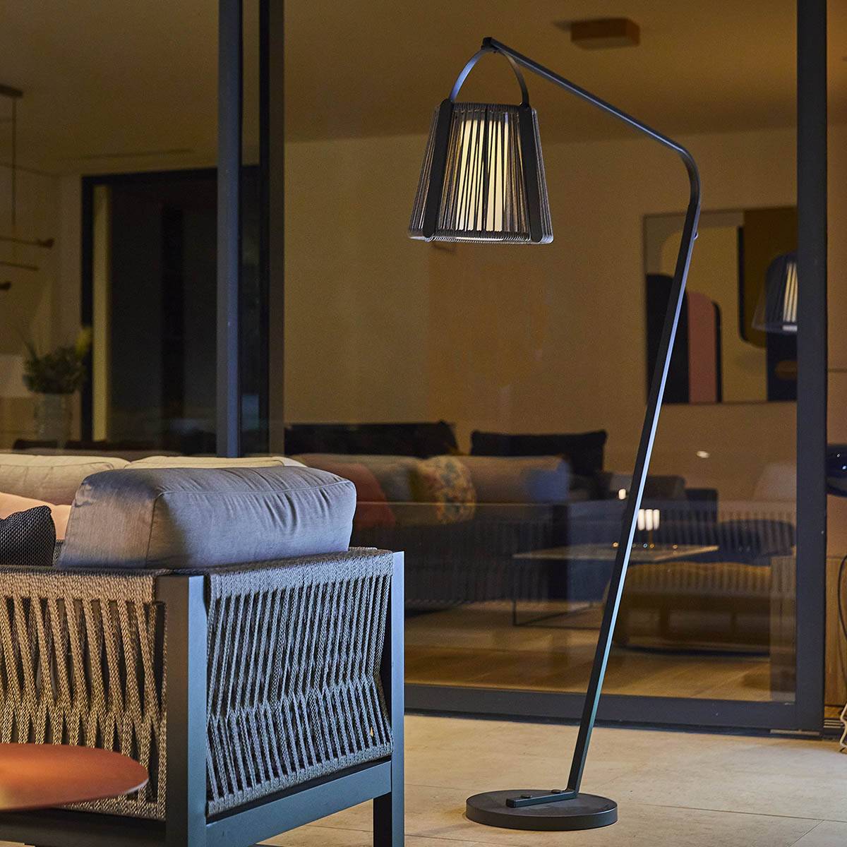 Lumisky - Lampadaire solaire RAYGLOW en corde H176cm - Imagen 2