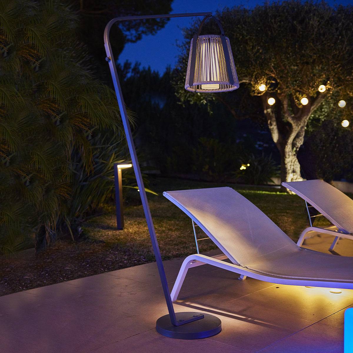 Lumisky - Lampadaire solaire RAYGLOW en corde H176cm - Imagen 3