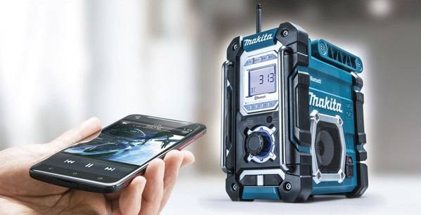Radio de chantier 10,8-18V (sans batterie ni chargeur) Bluetooth + Stat Ipod + USB - MAKITA - DMR108N - Image 3