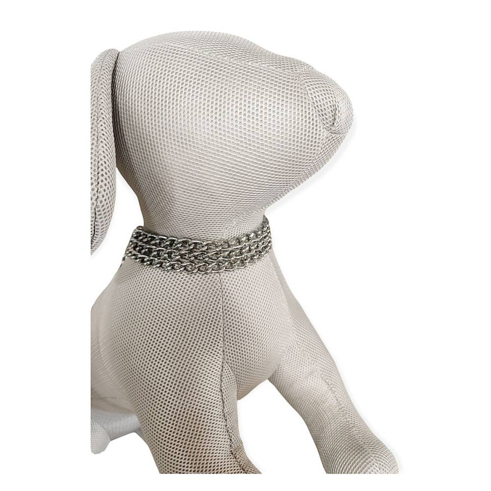 Collier d'arrêt XL 65cm/ 2.5 mm  3 rang pour chien - Image 2