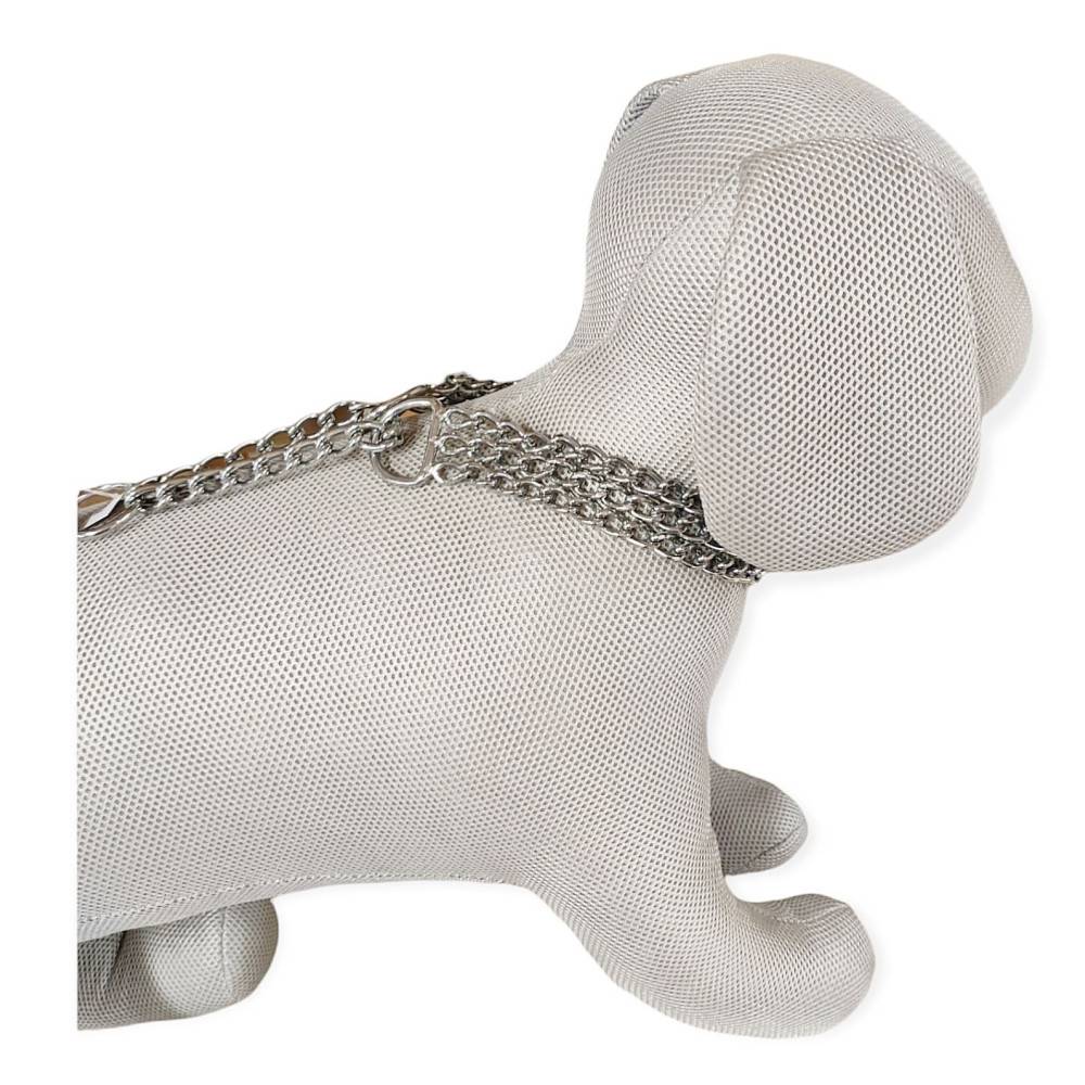 Collier d'arrêt XL 65cm/ 2.5 mm  3 rang pour chien - Image 3