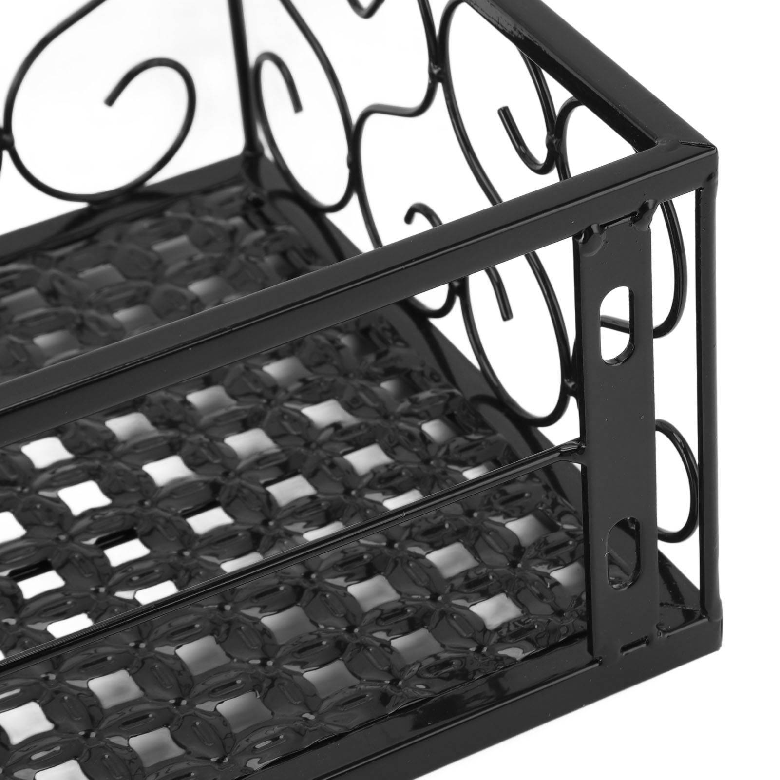 Support Jardinière Balcon Fer Forgé Suspendu Porte-Plante 50cm Métal - ComfortXL Outdoor Living - Image 5