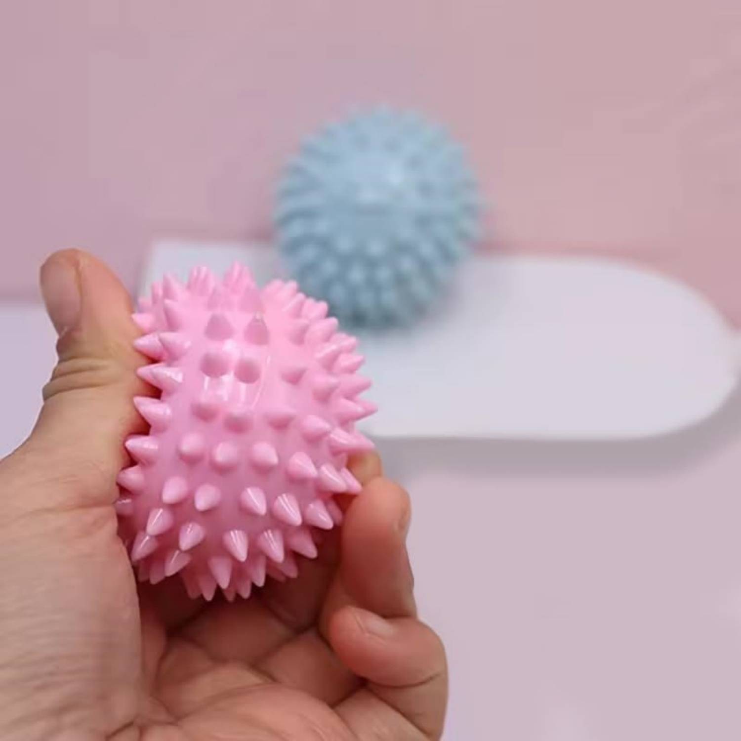 DtopbuyAge - Lot de 2 balles à picots pour chien - Résistantes et couinantes DtopbuyAge - Image 4