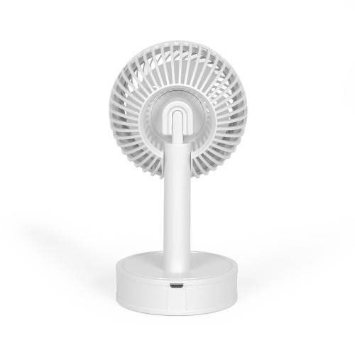 Livoo - Mini-Ventilateur de Bureau design USB blanc - Imagen 5