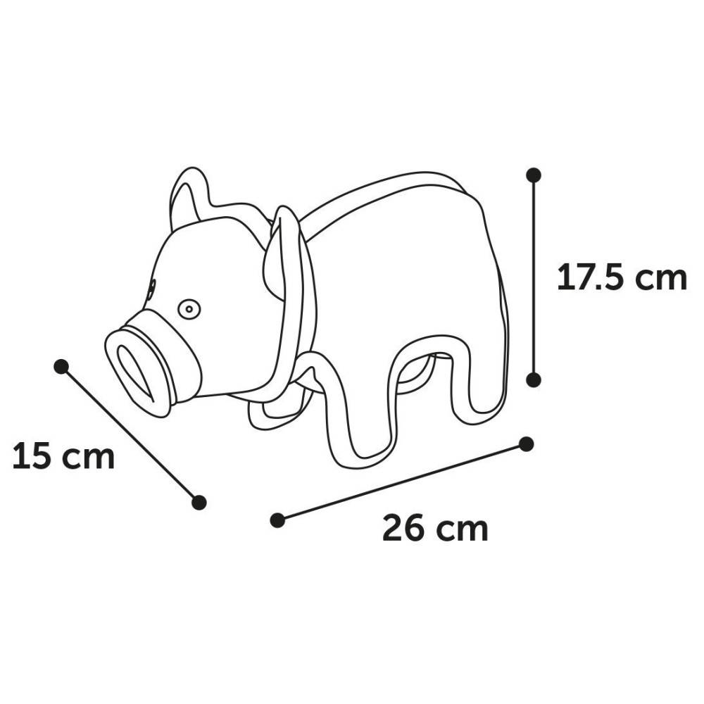 Animallparadise - animallparadise - Jouet Strong Stuff Porcelet Rose 26 cm. pour chien. - Imagen 2