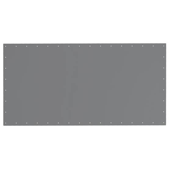 Toile de remplacement PE pour carport abri voiture anti-UV intempéries 586x296cm Gris foncé - ComfortXL Outdoor Living - Image 2