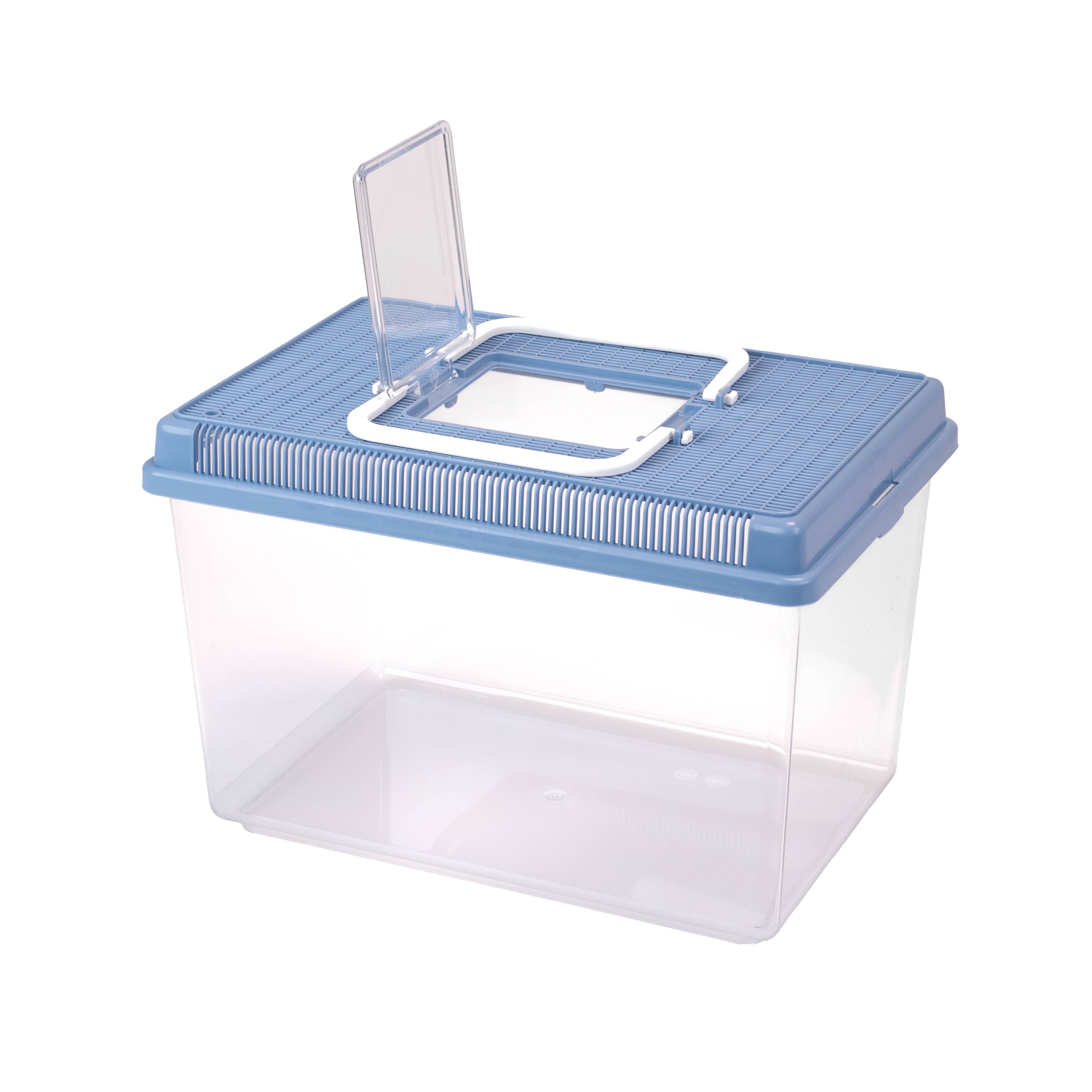 Ferplast - Ferplast Aquarium en plastique pour poissons GEO LARGE Bac Auarium 6 L Conteneur pour petits animaux, terrarium, insectes, bac à tortues, plastique - Imagen 3