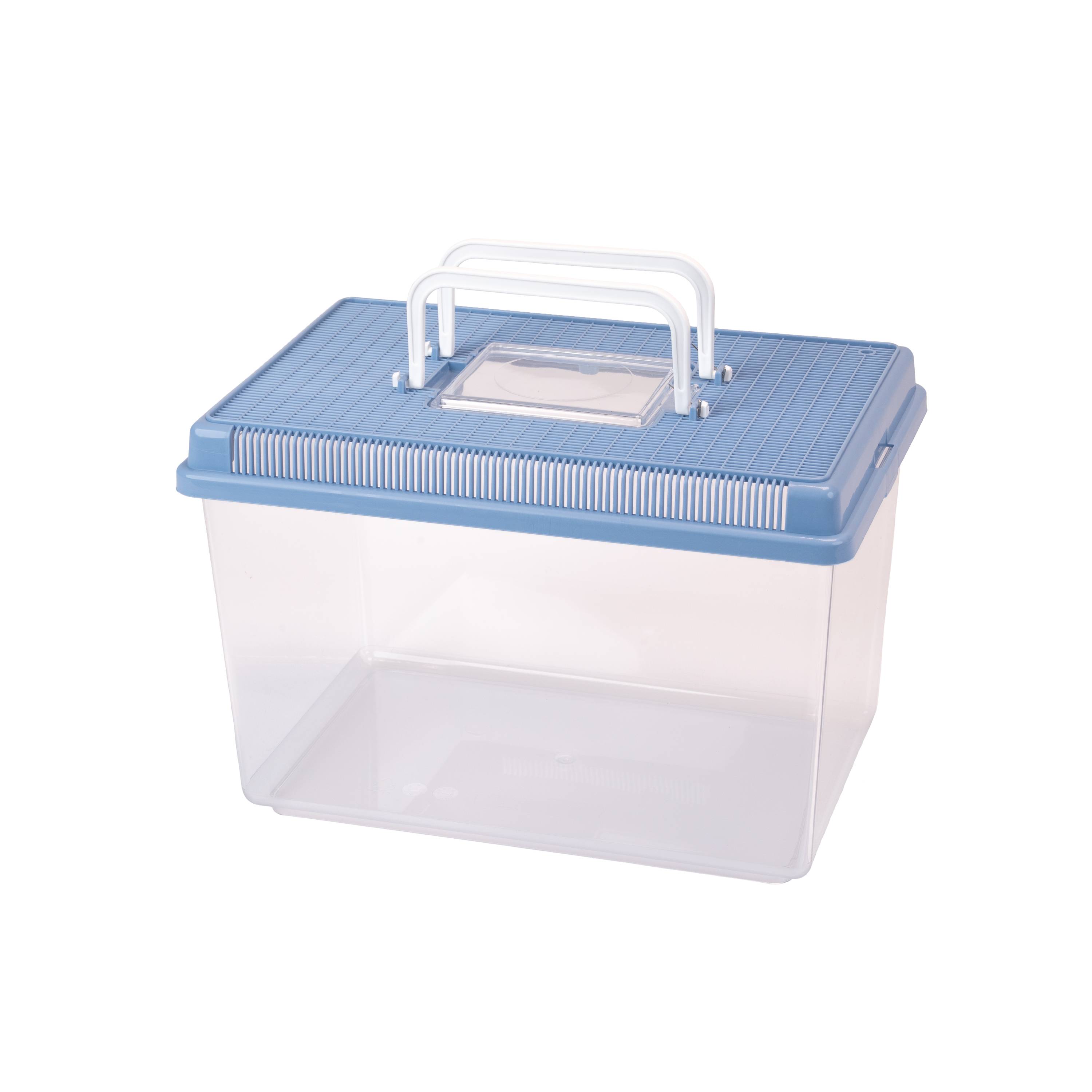 Ferplast - Ferplast Aquarium en plastique pour poissons GEO LARGE Bac Auarium 6 L Conteneur pour petits animaux, terrarium, insectes, bac à tortues, plastique - Imagen 1