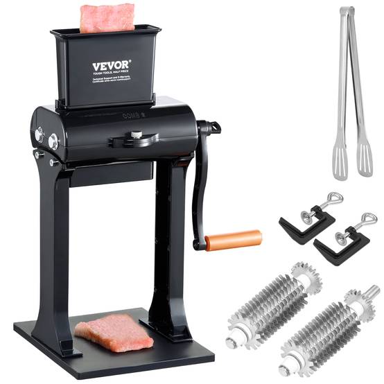 VEVOR Attendrisseur viande manuel inox, 31 lames. Pour steak, poulet, porc. - Image 1