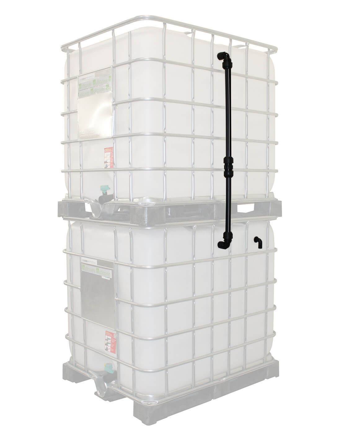 Kit Vertical de Raccordement de 2 Cuves eau 1000 L + Trop-Plein - Imagen 1
