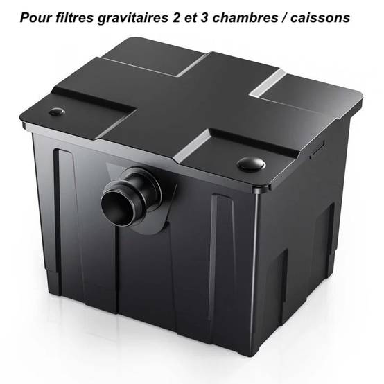 Le Poisson Qui Jardine - Extension Filtre Biologique Bassin - Cuve de Filtration Supplémentaire - OPTION