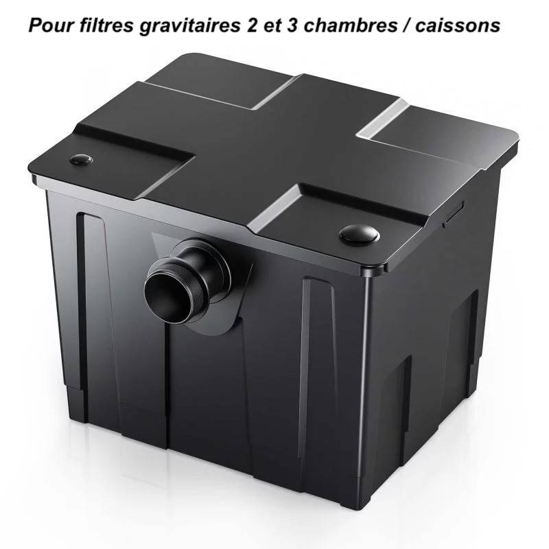 Le Poisson Qui Jardine - Extension Filtre Biologique Bassin - Cuve de Filtration Supplémentaire - OPTION