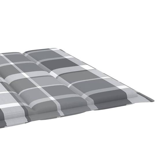 Chaise longue | Transat | Bain de soleil de jardin avec coussin Bois d'acacia solide - Image 10