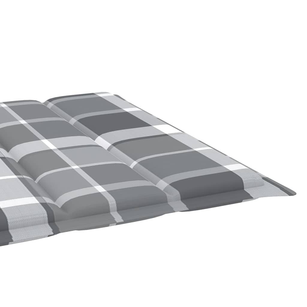 Chaise longue | Transat | Bain de soleil de jardin avec coussin Bois d'acacia solide - Image 10