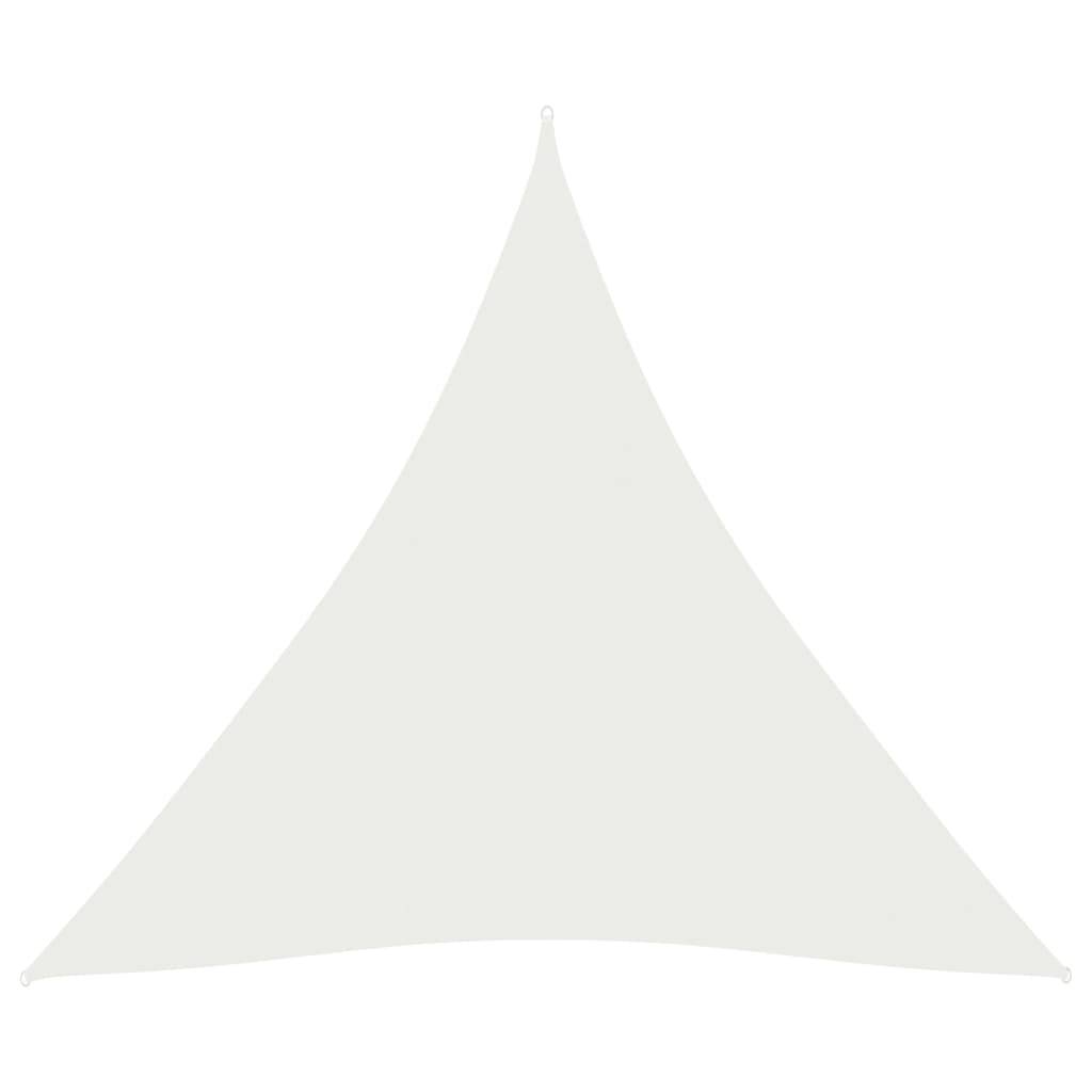 Helloshop26 - Voile toile d'ombrage parasol 160 g/m² PEHD 3 x 4 x 4 m blanc - Imagen 1
