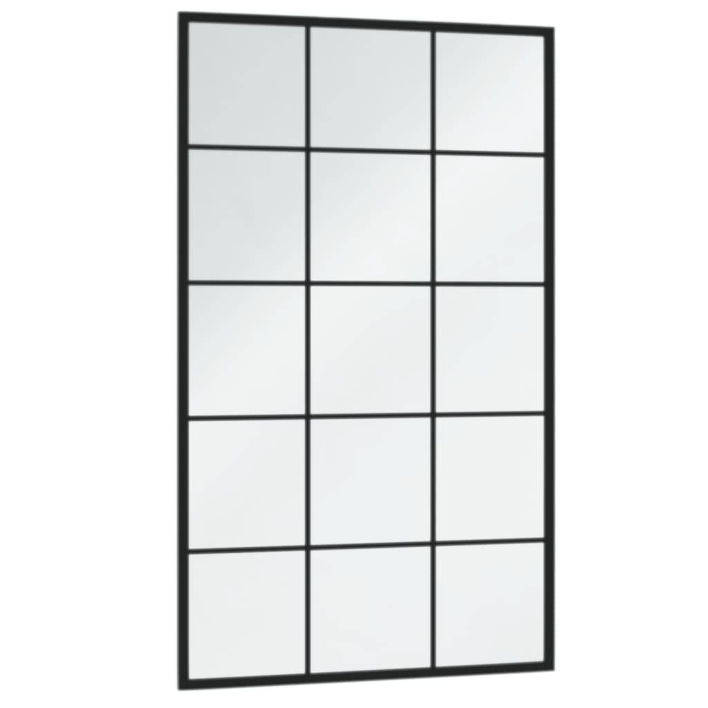 Maison Chic - Miroir mural noir 100x60 cm métal Maison Chic - Image 3
