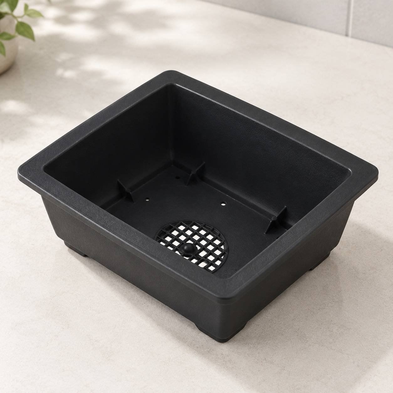 Lot de 20 Pots à Bonsaï en Plastique avec Soucoupes pour Intérieur Extérieur - Image 5